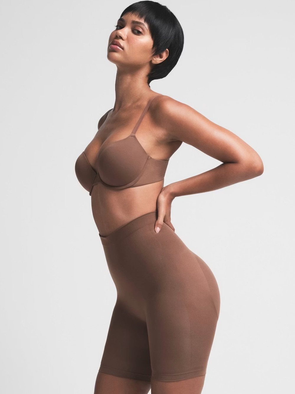 SKIMS Sculpting Mid-Thigh Shapewear Shorts - Size XXS/XS
